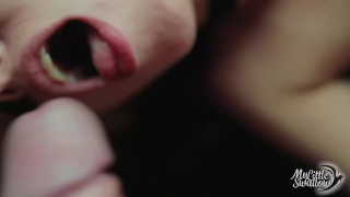 He’s owns my body. My mouth only for his cock and cum! I swallow only him!)