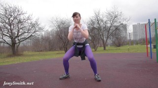 Jeny Smith – pantyhose training