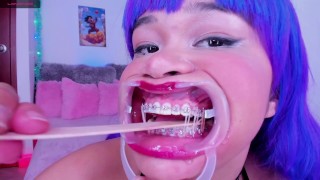 Lila Jordan, suspenders, braces