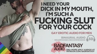 [M4M] Insanely Horny Boyfriend Can’t Hold Back From Pounding You Before Bed [Binaural] [Gentle Dom]